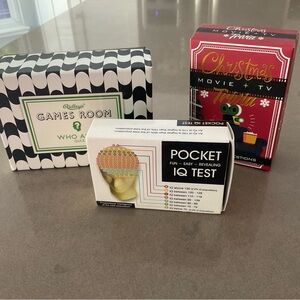 THREE GAMES for Family Game Night